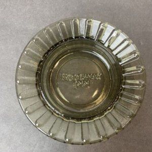 Vintage Advertising Smoky Glass Ashtray Rodeway Inn